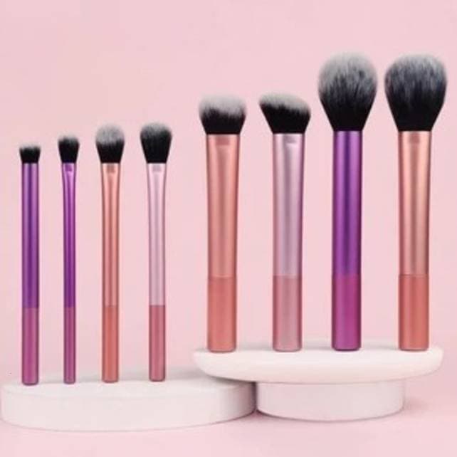 ANA1108 Conjunto De Pincéis De Maquiagem Profissional De 8 Unidades Contém Pincel De Pó